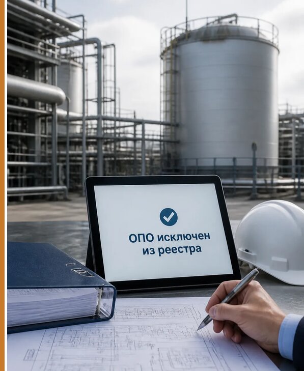 Исключение ОПО из госреестра в Кемерово от 31218 р. | Авеста ОТиПБ
