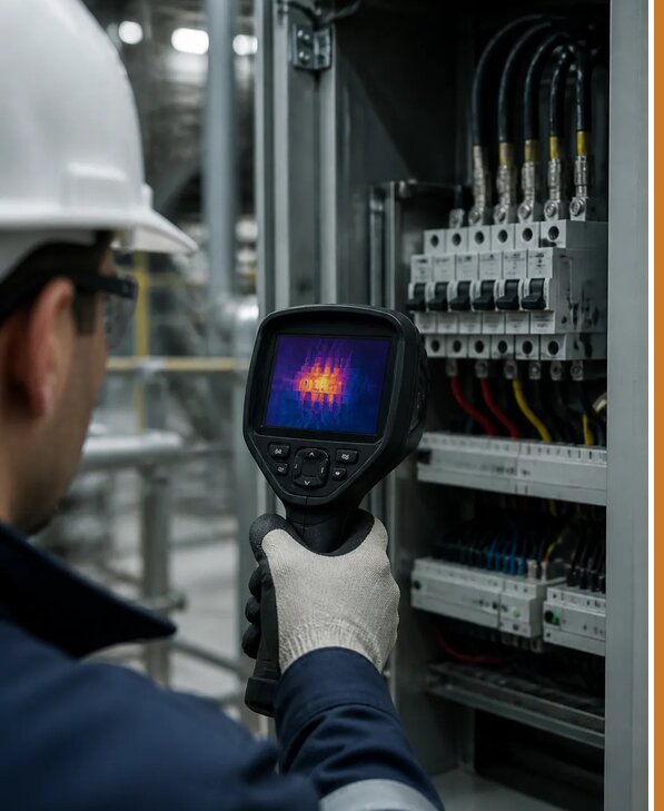 Тепловой контроль оборудования в Кемерово для безопасности работ